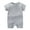 Grey, variant on JUMESG Boy Baby Clothes Baby Cute design Bodysuit Short Sleeve One-Piece Baby Clothes for Boys 0 3 6 9 12 18 24 Months,Grey 3-6 Months