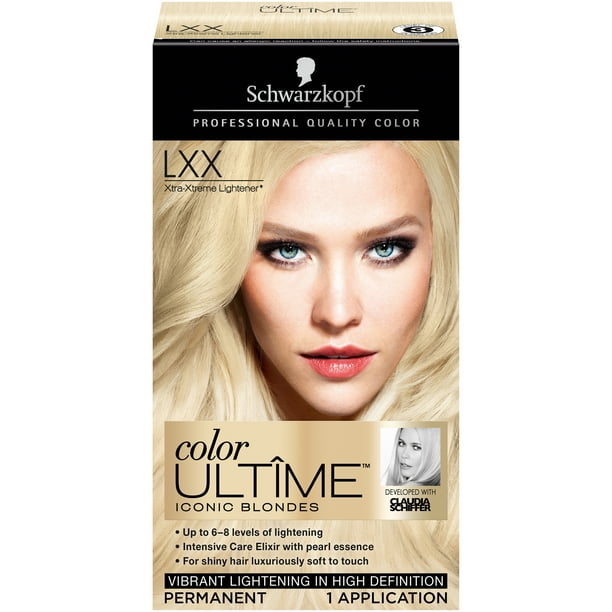 Kreta Is Factuur Schwarzkopf Color Ultime Permanent Hair Color Cream, LXX Xtra-Xtreme  Lightener - Walmart.com