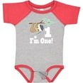 thumbnail image 3 of Inktastic First Birthday Sloth 1 Year Old Boys or Girls Baby Bodysuit, 3 of 5