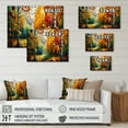 thumbnail image 4 of Designart Path Into The Forest III Canvas Wall Art, 4 of 5