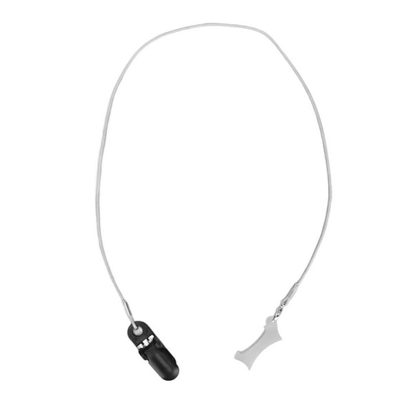 Sound Aid Clip Protector Lanyard Fixation Rope Portable Prevent Lost Sound Amplifier Clip Holder Black Gray M
