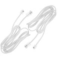 thumbnail image 2 of Plug And Play RJ11 To RJ45 Adapter For Easy Use In Home And Office Settings With 1.7M Cord Length Ensuring Reliable Signal Transmission 2Pcs, 2 of 5