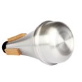 thumbnail image 5 of Trumpet Mute Aluminum Alloy Musical Instrument Accessories for Beginners Practice (1pcs, Silver), 5 of 5