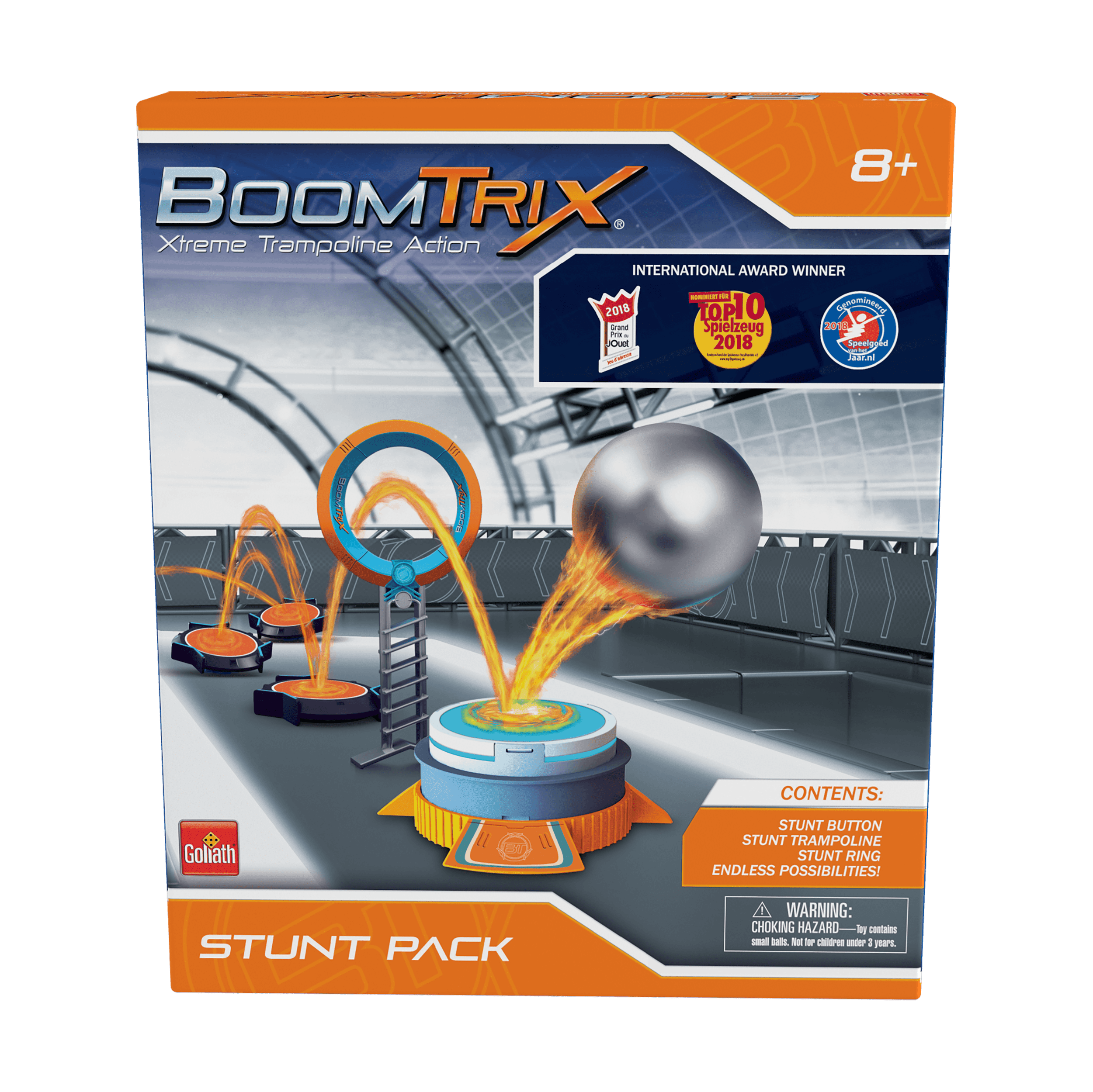 Goliath Boomtrix Stunt Pack Metal Ball Chain Reaction Stunt