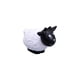 thumbnail image 1 of Naiovety Muñeca artesanal de dibujos animados de cabra, juguete de cabras vívidas y encantadoras, de plástico, fácil de limpiar, decoración pequeña, Artesanía cabeza negra Naiovety HA078404-02, 1 of 6