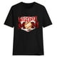 thumbnail image 4 of Blusa informal de manga corta con cuello redondo y estampado suelto de verano para mujer con estilo OAVQHLG3B Store  lin121212, 4 of 4