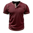 thumbnail image 1 of Men's Casual Business Solid Color Shirts Men's Buttons Shirts M, 1 of 4