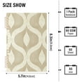 thumbnail image 2 of FORMRS 1-Subject Spiral Notebook 8" x 5" College Ruled 60 Refillable Sheet A5 Hard Cover, 2 Pack, Light Brown Pattern, 2 of 7