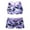 Camouflage Purple, variant on Aislor Kids Girls Active Swimsuits 2pcs Gymnastics Dance Sportswear Tank Top with Booty Shorts Set Size 4-16 Turquoise 10