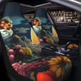 thumbnail image 2 of Uemuo Sunset Floral Fantasy Landscape Pattern Car Seat Covers for Front Seats Waterproof Seat Covers for Cars, Universal Auto Front Seats Protector Fits for Car-2 PCS, 2 of 6