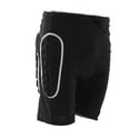 thumbnail image 3 of Pantalones cortos con protección para la cadera para esquiar, pantalones cortos con protección para la cadera para esquiar y snowboard, color negro plateado, rendimiento de primer nivel, 3 of 8
