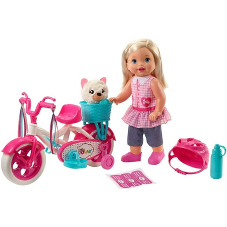 Little Mommy Learn To Ride Doll