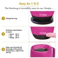 thumbnail image 4 of Taza de café Nextmug con temperatura controlada, autocalentable, 400 ml, 4 of 6