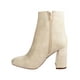 thumbnail image 3 of BOTIN VESTIR LEON MUJER NEUTRO BLANCO GAMUZA 30113 LEON 30113p, 3 of 4