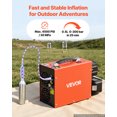VEVOR Cordless PCP Air Compressor 4500PSI/30 MPa with Dual 18V 7.5AH ...