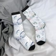 thumbnail image 5 of Fuzoiu Sea Animals Print Athletic Crew Socks for Men & Women,Casual Crew Socks,Above Ankle Crew Socks for Business, Casual, 5 of 6