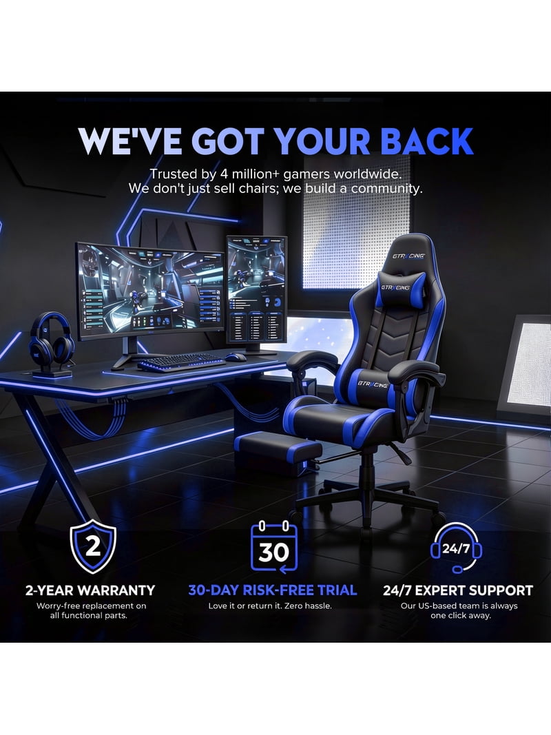 GTRACING Ergonomic GTWD-200 Gaming and Office Chair with