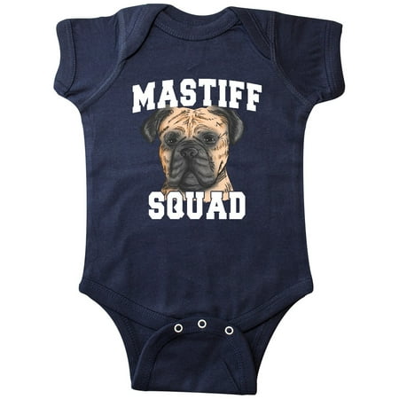 

Inktastic Dog Mastiff Squad Gift Baby Boy or Baby Girl Bodysuit