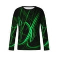 thumbnail image 5 of Lilgiuy New Fashion Men's Long Sleeve 3D Printing T-shirt Loose Round Neck Pullover Undercoat Top Blouses & Shirts for Golf Tennis Basketball, 5 of 5