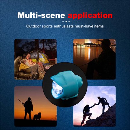

Hiking Shoe Light Walking dog Walking light Outdoor sports Lighting Accessories Battery model Red 2-piece set