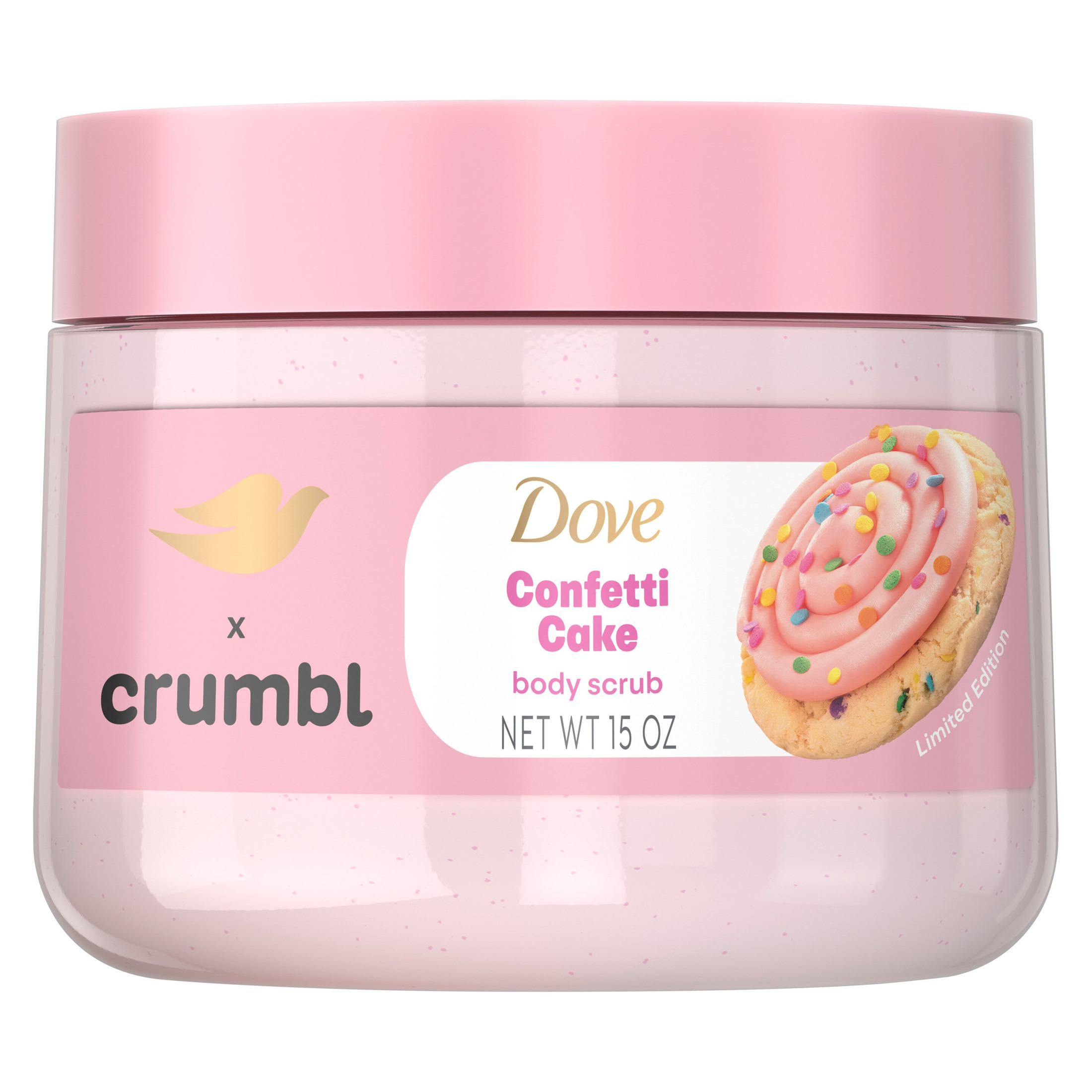 Dove Body Scrub Birthday Cookie 15 OZ