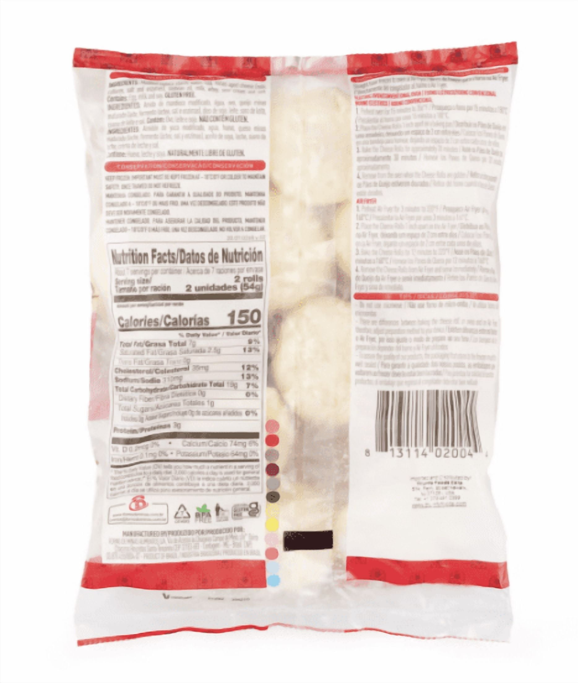 Forno de Minas Brazilian Cheese Bread 14.1 oz | Pack of 3 | Pao de Queijo