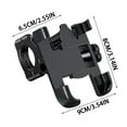 thumbnail image 2 of Lightweight Bike Handlebar Phone Mount Universal Smartphone Holder for Cycling Secure Adjustable Durable Accessory, 2 of 5