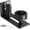 Black, variant on Sliding Barn Door Floor Guide for Bottom Adjustable Roller - 8 Setup Options for DIYers - Flush Design Bottom Flat Barn Door Floor Guide Stay Roller (Black) 1PCS