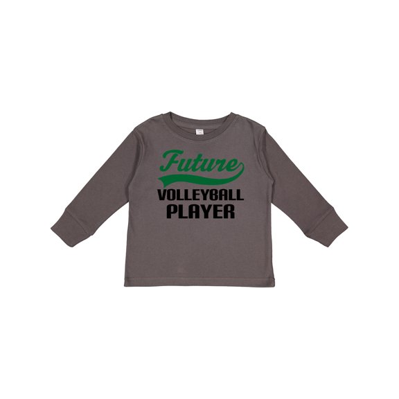 Inktastic Future Volleyball Player Boys Long Sleeve Toddler T-Shirt
