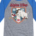 thumbnail image 3 of Disney - Alpine Vibes - Toddler & Youth Raglan Graphic T-Shirt, 3 of 4