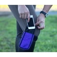 thumbnail image 4 of Medium/Large On the Leg Cell Phone/Smartphone Holder for the Leg/Calf - leg band for Equestrian, Jogger, Hiker or Motorcycle - black Black, 4 of 5
