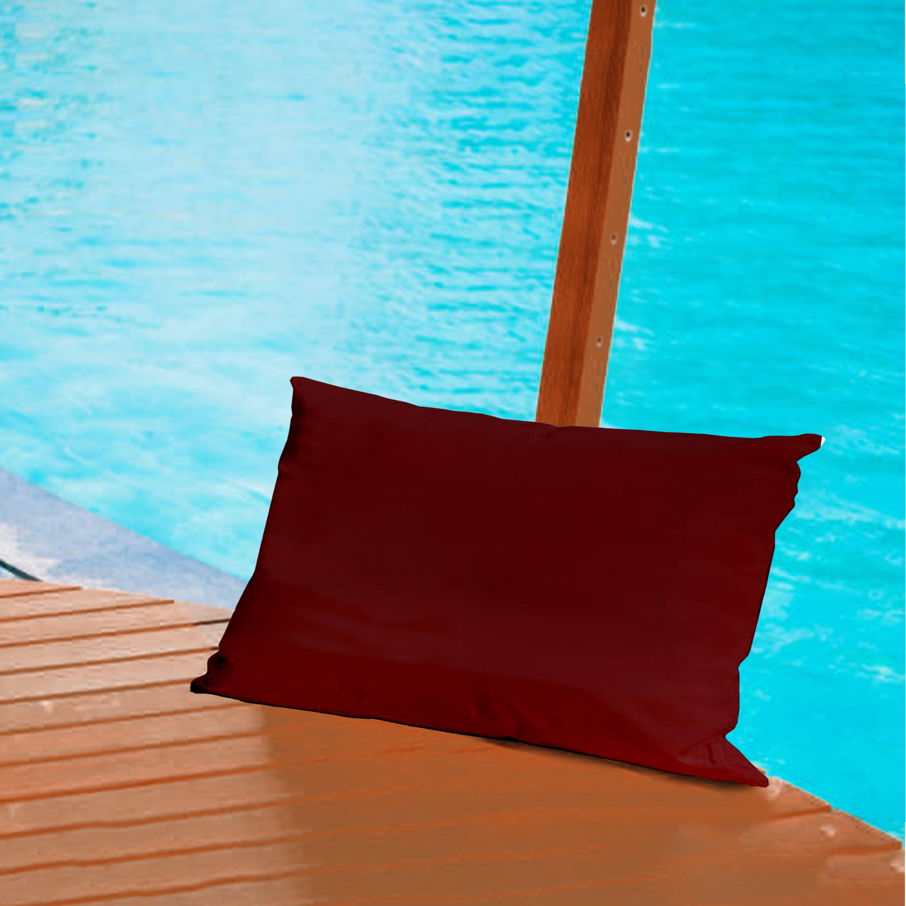 A1HC Outdoor Waterproof Pillow Covers 12x20 Inch, Pack of 2, Copper Rust – Luxurious Decorative Throw Pillow Covers for Garden, Sofa & Chairs
