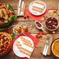 thumbnail image 5 of Plaid Harvest 2-Ply Napkins 24-ct. Disposable Decorative Paper Towel Fall Autumn Luncheon Napkins for Dinner Table Decoration Thanksgiving Wedding Party Supplies 3 Packs of 24 Bundle with Oggetto, 5 of 7