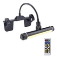 thumbnail image 1 of Honwell Luces De Pintura Luz De Diana Inalámbrica Con Control Remoto Luz De Imagen Recargable Luz De Marco De Imagen Con 3 Modos 28 Led Cabeza Giratoria 360 Clip De Cuello Flexible Luz De Pantalla Par, 1 of 5