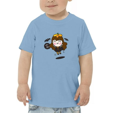 

Halloween Girl Trick Or Treak T-Shirt Toddler -Image by Shutterstock 4 Toddler