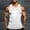 White, variant on Zylanna Men's Sleeveless Muscle Shirt, Crew Neck Quick-Dry Moisture-Wicking Cool Print Gym wear Tank Tops for Sport Black