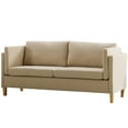 thumbnail image 5 of 68" Love seats Small Sofa Couch 2 Seater Premium Fabric Linen Loveseat Modern Couches for Living Room, 5 of 7