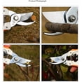 thumbnail image 2 of AquaForge Comfortable Secateurs, Multifunctional Garden Scissors, Fruit Scissors, Sk-5 Steel Garden Scissors, Ergonomics, Easier Cutting, With Lock, 2 of 3