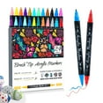 thumbnail image 2 of Mbvtdt Nail Art Pens MultiColor Set,3D Acrylic Nail Polish Pens Quick-Dry Acrylic Markers & Nail Art Markers,Non-Toxic Waterproof,Fine Tip Nails Art Pen for Women Girls DIY Nails Art Design Supplies, 2 of 9