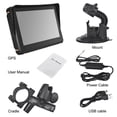 thumbnail image 3 of 2-in-1 Motorcycle/Car Navigation Waterproof Navigation for Car, Vehicle , Motorcycle Satellite Navigation System with Mount Kit, Voice Turn Direction Reminder, Truck Route, North America M, 3 of 6