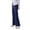 Z-16Navy, variant on Ruyang Girl's Black Flare Jeans Button Front Elastic High Waist Flare Bell Bottom Pants Kids Split Stretchy Jeans Pants