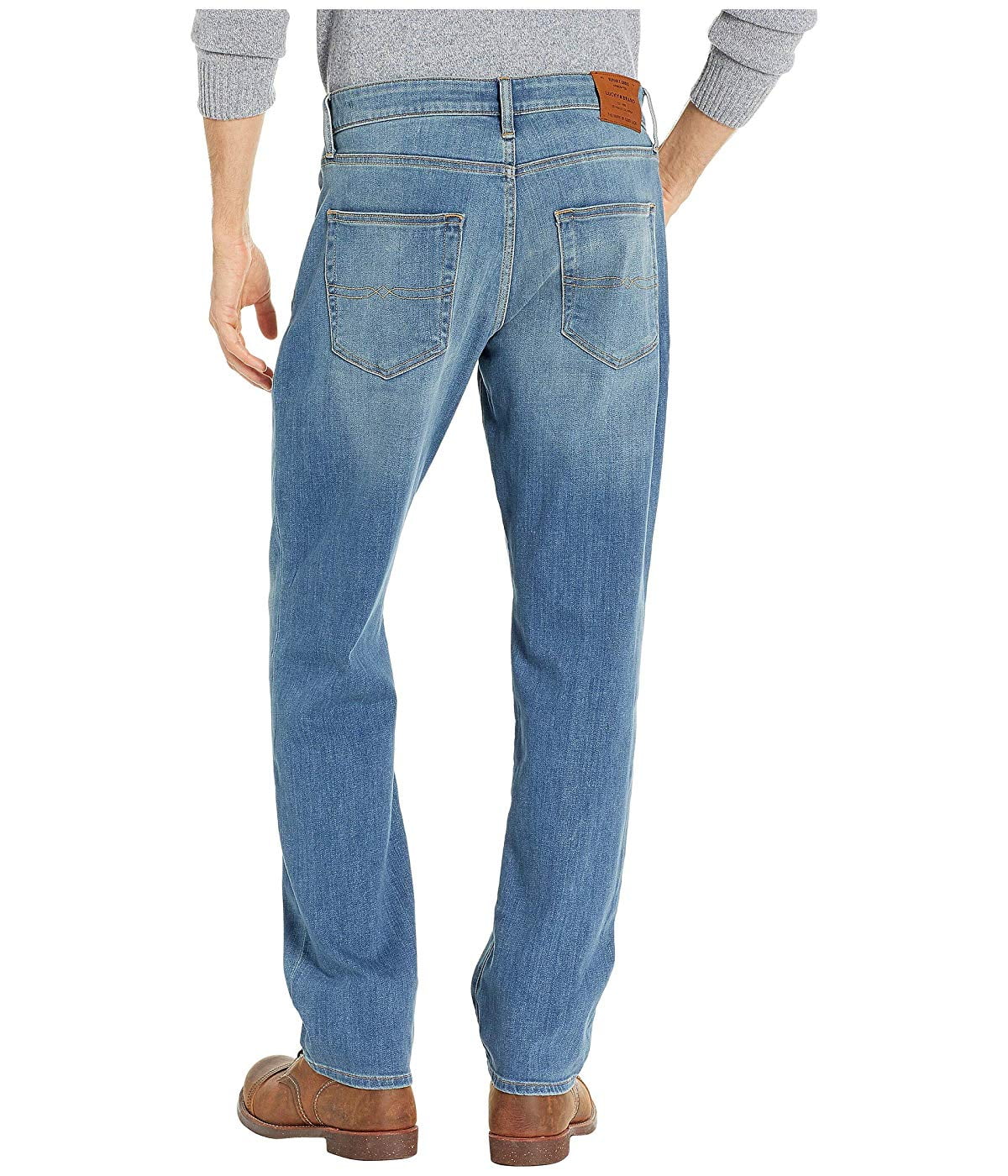 lucky brand 410 athletic fit grey