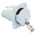 thumbnail image 1 of JR Fresh Water Inlet 37525 Used For RV Fresh Water System; Gravity Water Inlet; Lockable Slide-Out; Combo Hose Connections For 1-1/4 inch And 1-3/8 Inch; 2-1/2 Inch Diameter Cutout Dimension, 1 of 3