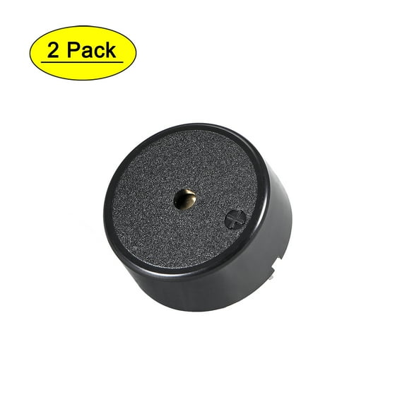 2Pcs DC 12V Active Electronic Buzzer Alarm Beeper Continuous Sound 90dB Speaker 2 Terminals