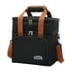 thumbnail image 2 of Lonchera, cajas bento, moderna bolsa de mensajero, bolsa aislante para almuerzo de gran capacidad, bolsa de almuerzo de negocios y bolsa aislante para el frío, bolsillo bento., 2 of 4