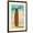 Brown Frame, variant on Art.com Oceanside, California - Life is a Beautiful Ride Surfboard Letterpress Art Print by Lantern Press, Black Frame Wall Art, 17" x 23"