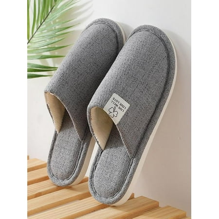 

Topumt Women s and Men s Indoor Slippers Washable Non-Slip Home Shoes