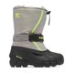 thumbnail image 4 of Botas de invierno para niños Sorel Flurry Waterproof Grey Black 10, 4 of 6