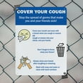 thumbnail image 5 of (2 Pack) Cover Your Cough 2 OSHA Notice Sign 12 Inch X 18 Inch Plastic Sign, Weather Resistant, UV Protected for Workplace, Business, and Construction Site, Made in the USA, 5 of 8