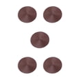 thumbnail image 1 of Tapetes antideslizantes Advancent Manteles individuales redondos simples y modernos café 38 cm, 1 of 6